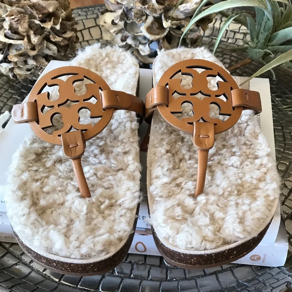 TORY BURCH MILLER CLOUD SHERLING THONG SANDALS